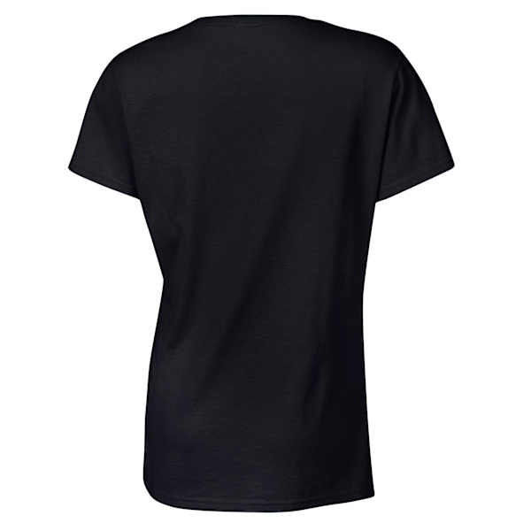Gildan Dam/Dam Cotton Heavy T-Shirt XXL Svart Black XXL