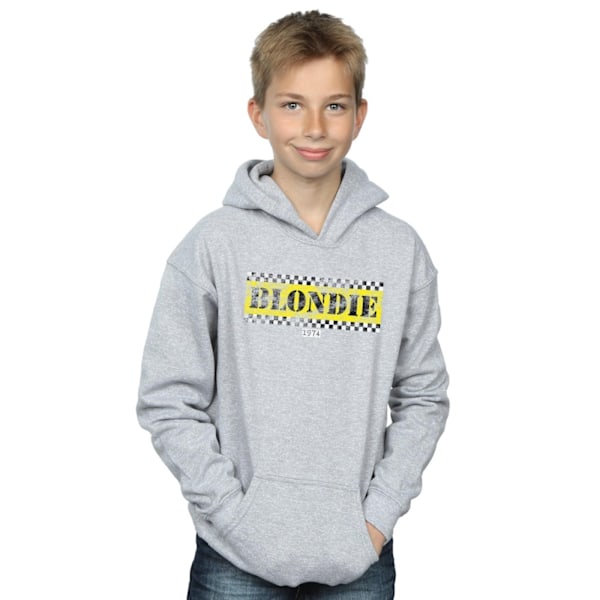 Blondie Boys Taxi 74 Hoodie 5-6 år Sports Grey Sports Grey 5-6 Years