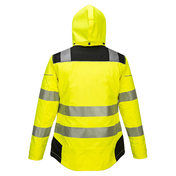 Portwest Dam/Damer PW3 Hi-Vis Jacka XS Gul/Svart Yellow/Black XS