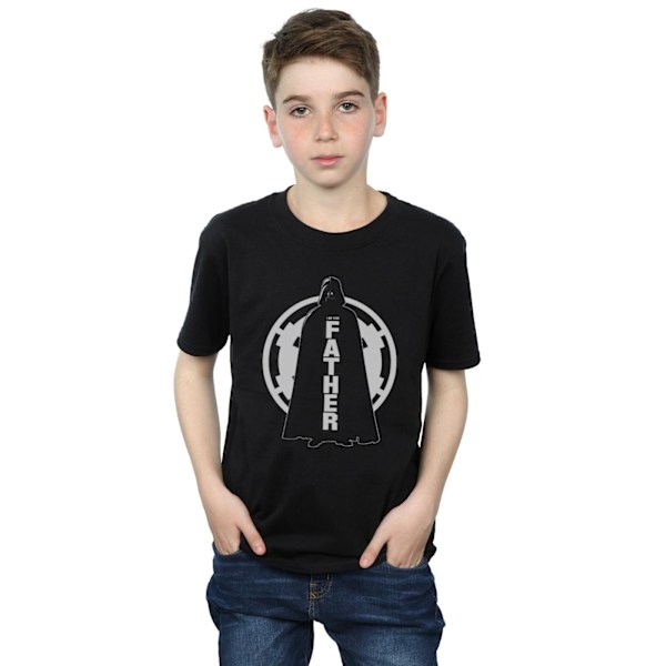 Star Wars Boys Imperial Darth Vader Father T-Shirt 7-8 år Bl Black 7-8 Years