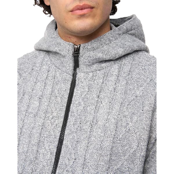 Bewley & Ritch Herr Tonbridge Kofta L Ljusgråmelerad Light Grey Marl L