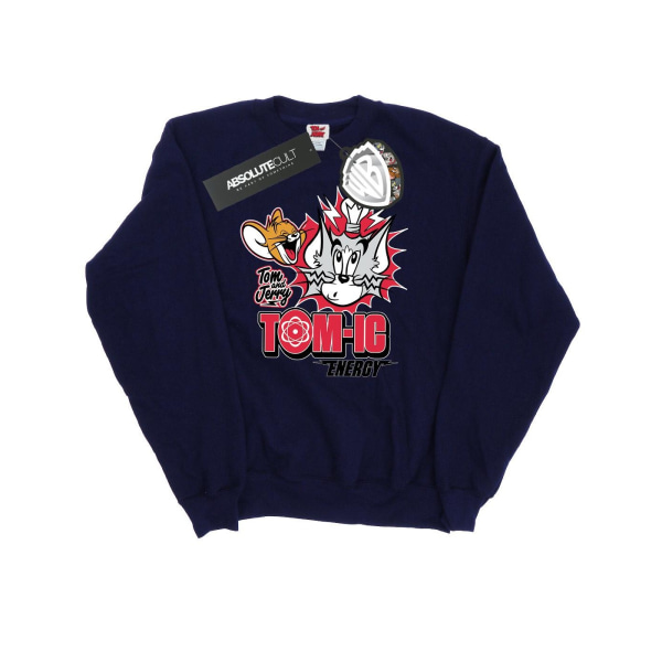 Tom And Jerry Dam/Dam Tomic Energy Sweatshirt XXL Marinblå Bl Navy Blue XXL