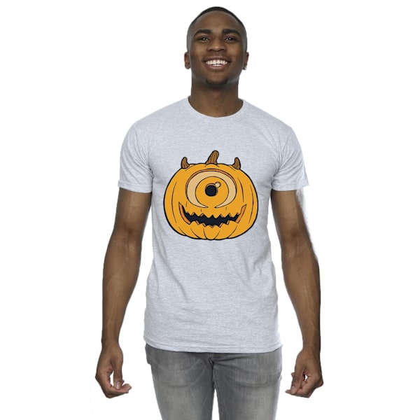 Monsters Inc Herr Pumpa Halloween T-Shirt 4XL Sportgrå Sports Grey 4XL