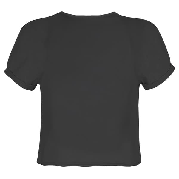 Amplified Dam/Dam Spinal Tap Logotyp Croppad Topp S Charcoal Charcoal S