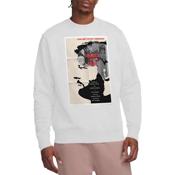 Star Trek Unisex Vuxen The Next Generation Säsong 2 Avsnitt 22 White L