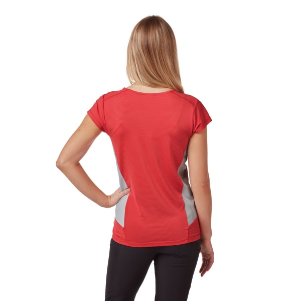 Craghoppers Dam/Kvinnor Atmos Kortärmad T-shirt 12 UK Rio Rio Red 12 UK