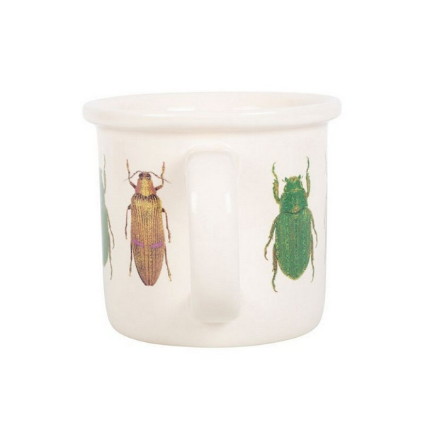 Something Different Home And Garden Skalbagge Keramisk Mugg En Storlek Off White One Size