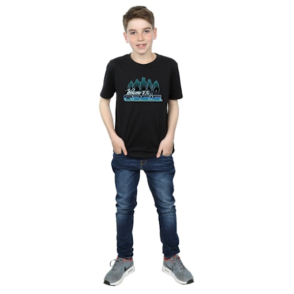 Ready Player One Boys Welcome To The Oasis T-Shirt 7-8 År Bl Black 7-8 Years