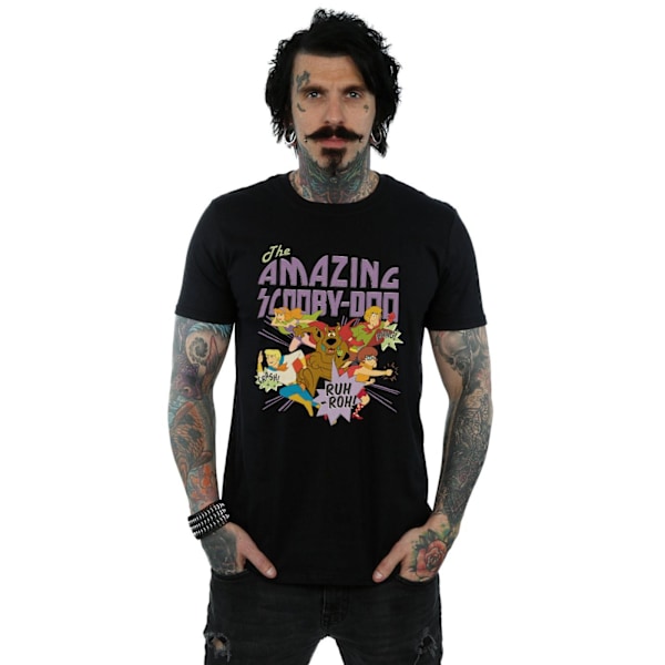 Scooby Doo The Amazing Scooby Bomull T-shirt L Svart Black L