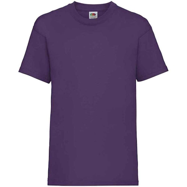 Fruit of the Loom Barn/Barn Valueweight T-shirt 7-8 år Purple 7-8 Years