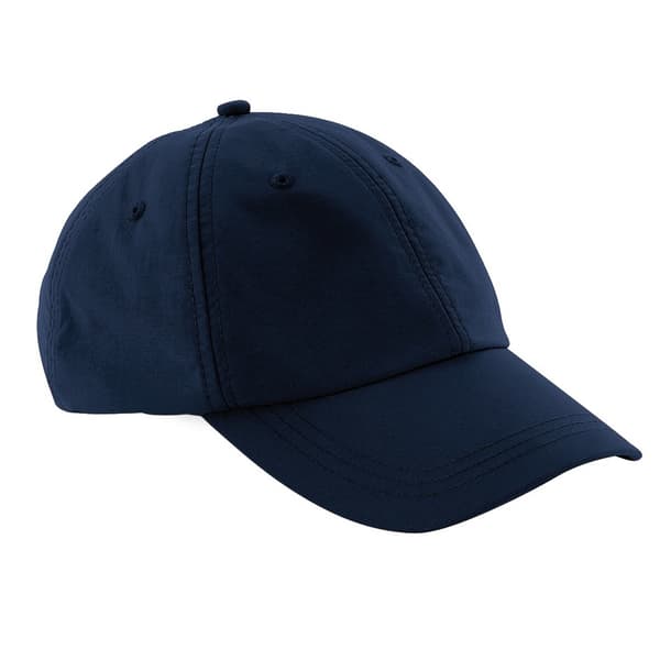Beechfield Unisex Outdoor Vattentät 6 Panel Baseball Cap (2-pack) Navy Blue One Size