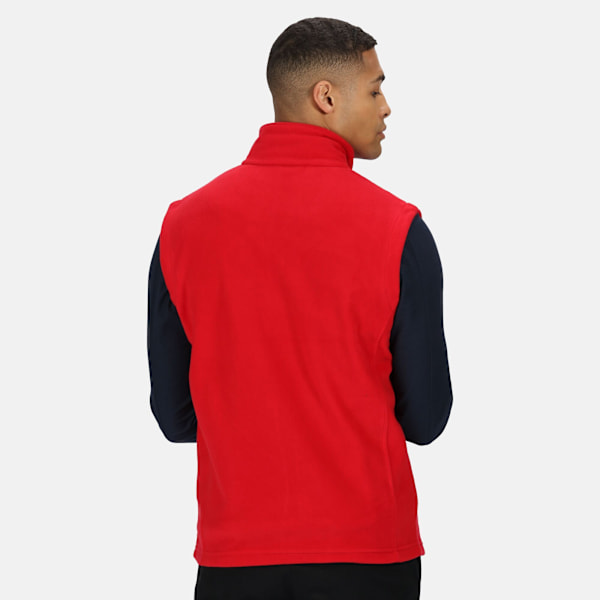 Regatta Herr Micro Fleece Bodywarmer / Gilet M Classic Red Classic Red M