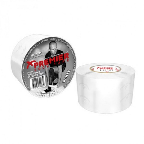 Premier Shin Guard Tape One Size Vit White One Size