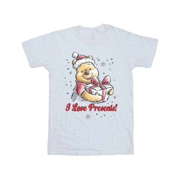 Disney Winnie The Pooh Love Presents T-shirt L Vit White L