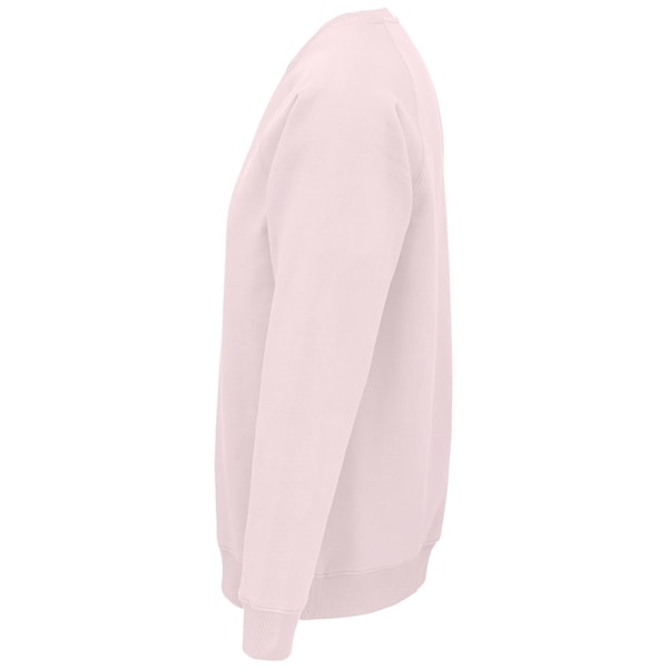 SOLS Unisex Adult Space Organic Raglan Sweatshirt L Pale Pink Pale Pink L