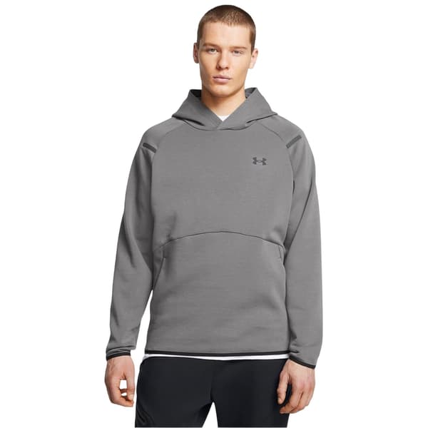 Under Armour Herr Raglan Athletic Hoodie M Grå Grey M