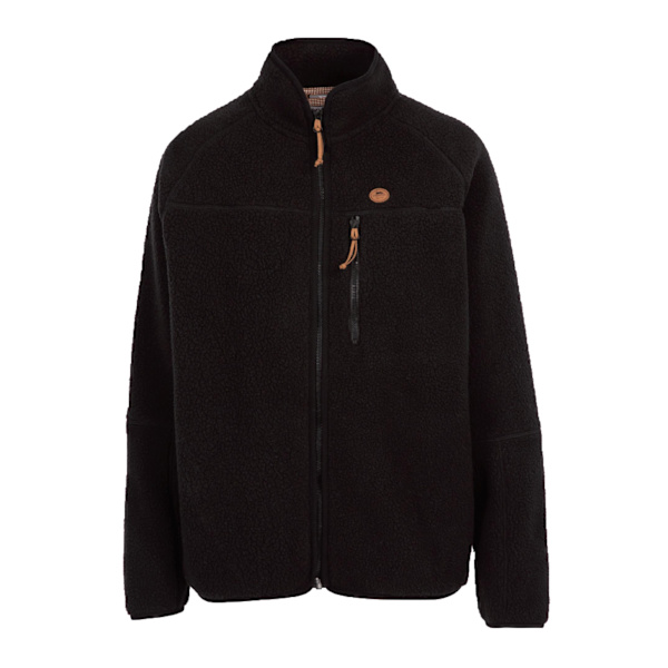Trespass Womens/Ladies Quake Läder Trim Fleece Jacka XS Svart Black XS