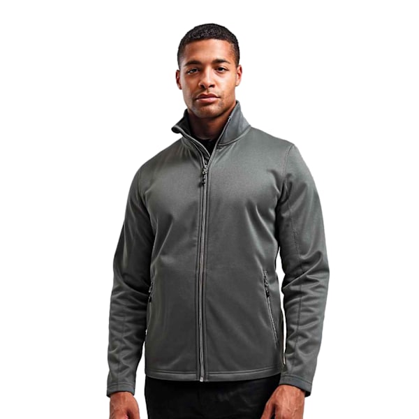 Premier Mens Sustainable Zipped Jacket 4XL Mörkgrå Dark Grey 4XL