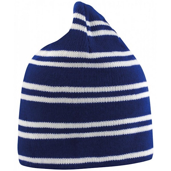 Result Unisex Vuxen Team Reversible Beanie One Size Royal Blue/ Royal Blue/White One Size