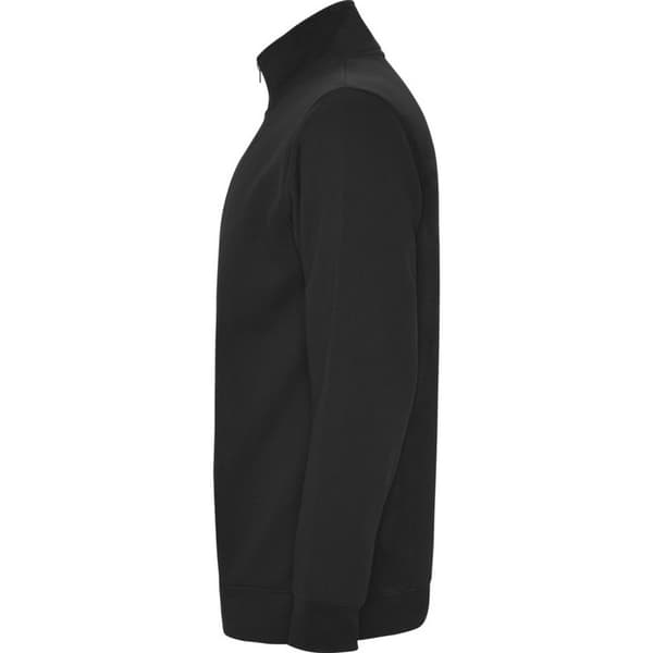 Roly Herr Aneto Kvarts Dragkedja Sweatshirt S Solid Black Solid Black S
