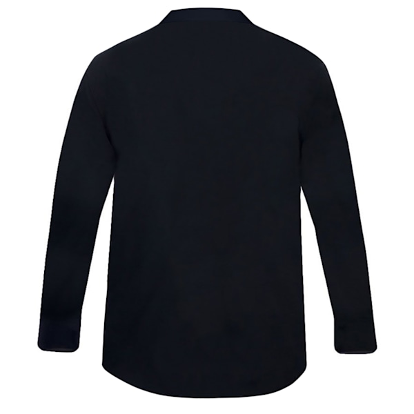 Duke Herr D555 Corbin Kingsize Långärmad Skjorta 4XL Svart Black 4XL