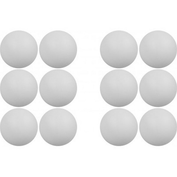 Lion Bordtennisbollar (Förpackning om 12) En Storlek Vit White One Size