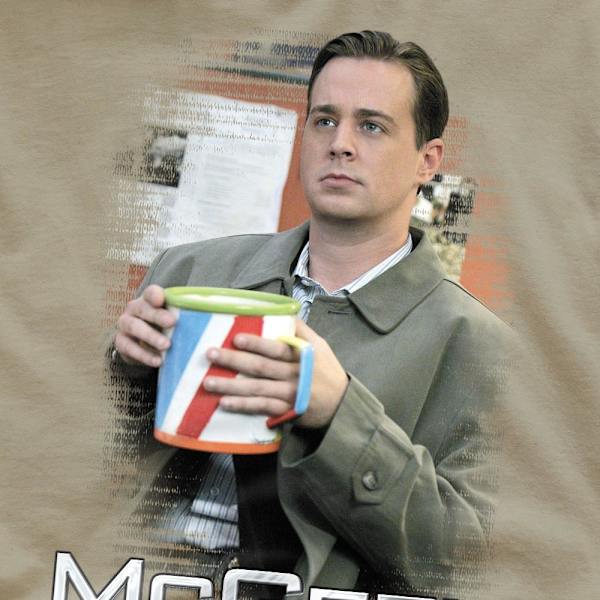 NCIS Herr McGeek T-Shirt M Safarigrön Safari Green M