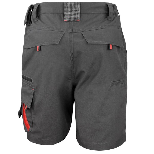 WORK-GUARD by Result Unisex Vuxen Tekniska Cargoshorts XL Grå Grey/Black XL