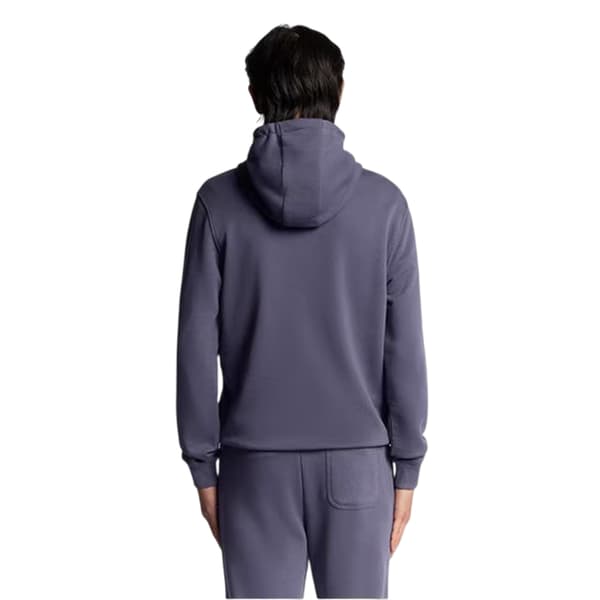 Lyle & Scott Herrbroderad logohuvtröja S Graystone Graystone S