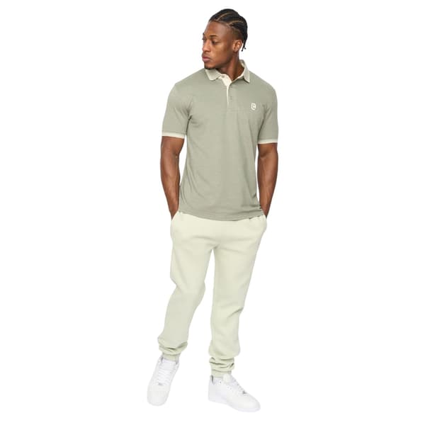 Crosshatch Herr Preece Pikétröja M Ljus Oliv Light Olive M