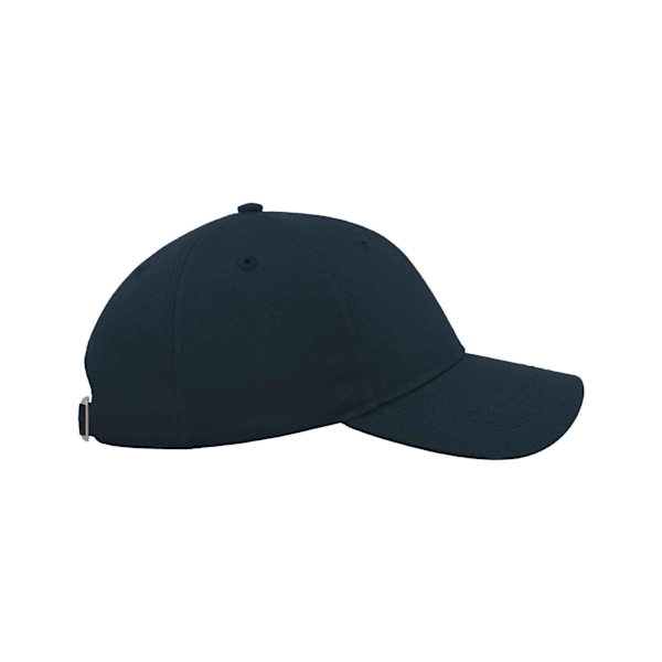 Atlantis Unisex Vuxen Böjd Tvills Baseballkeps One Size Marinblå Navy One Size