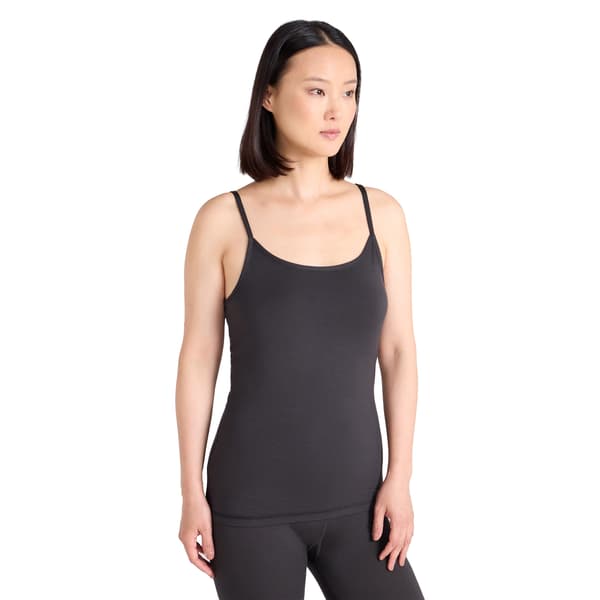 Mountain Warehouse Dam/Dam Keep The Heat Isotherm Camisol Black 20 UK