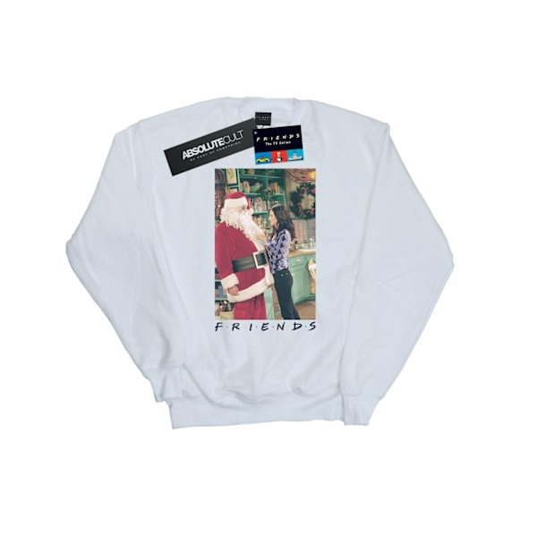 Friends Damkläder/Dam Chandler Claus Sweatshirt XL Vit White XL