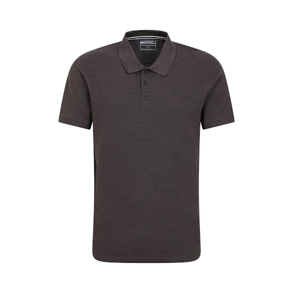 Mountain Warehouse Dawnay Pikétröja med Struktur för Män XS Cha Charcoal XS