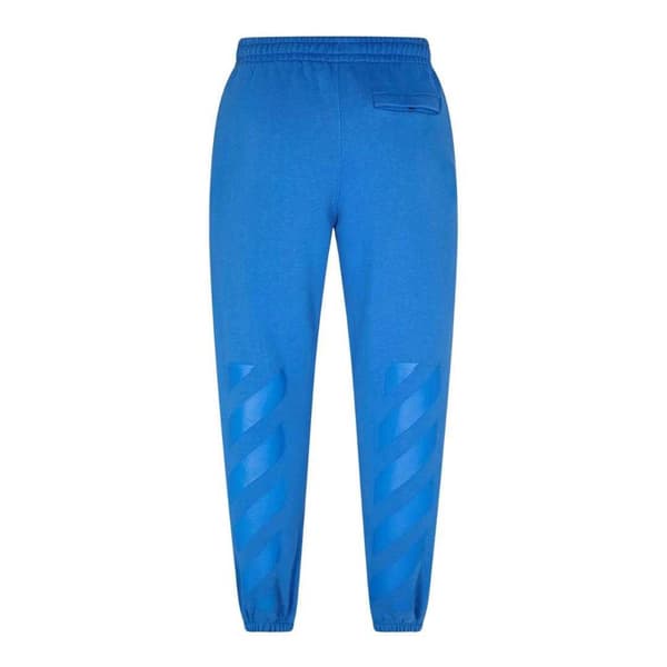 Off White Herr Sweatpants L Blå Blue L