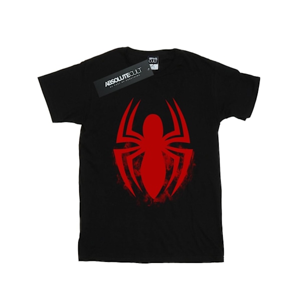 Marvel Boys Spider-Man Logo Emblem T-shirt 5-6 år Svart Black 5-6 Years