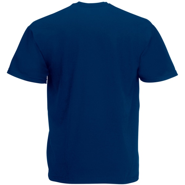 Män värde kortärmad Casual T-shirt Medium Oxford Marinblå Oxford Navy Medium