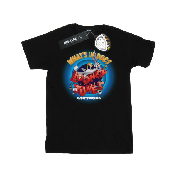 Looney Tunes Boys Cartoons What´s Up Doc Cirkel T-shirt 7-8 år Black 7-8 Years