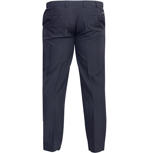 Duke Herr D555 Max Justerbar Midja Kingsize Byxor 40S Marinblå Navy 40S