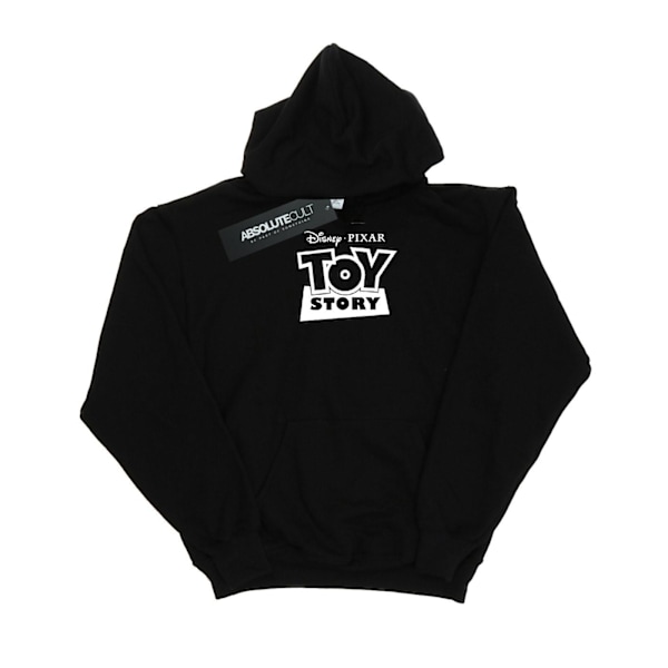 Disney Girls Toy Story Logo Outline Hoodie 7-8 år Svart Black 7-8 Years