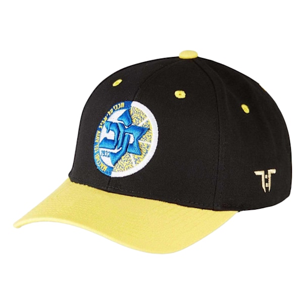 Tokyo Time Unisex Vuxen Maccabi Playtika Tel Aviv Baseballkeps Black/Yellow One Size