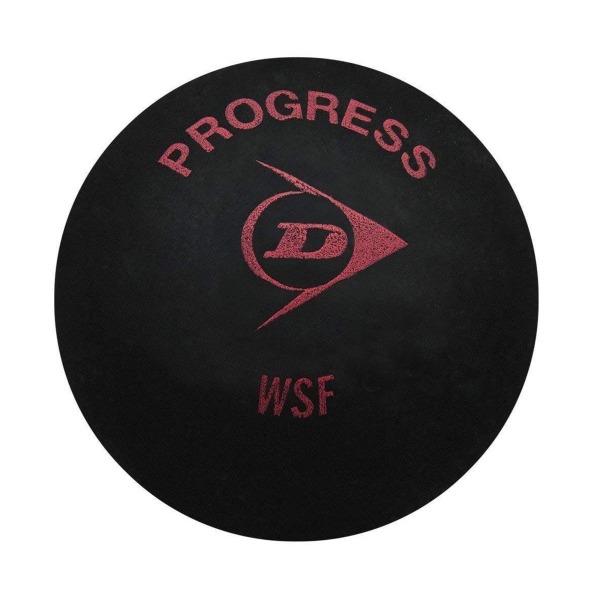 Dunlop Progress squashbollar (paket med 12) One Size Svart Black One Size