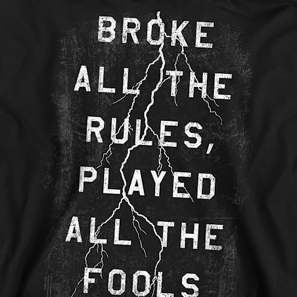 AC/DC Unisex Vuxen Struck Sweatshirt S Svart Black S