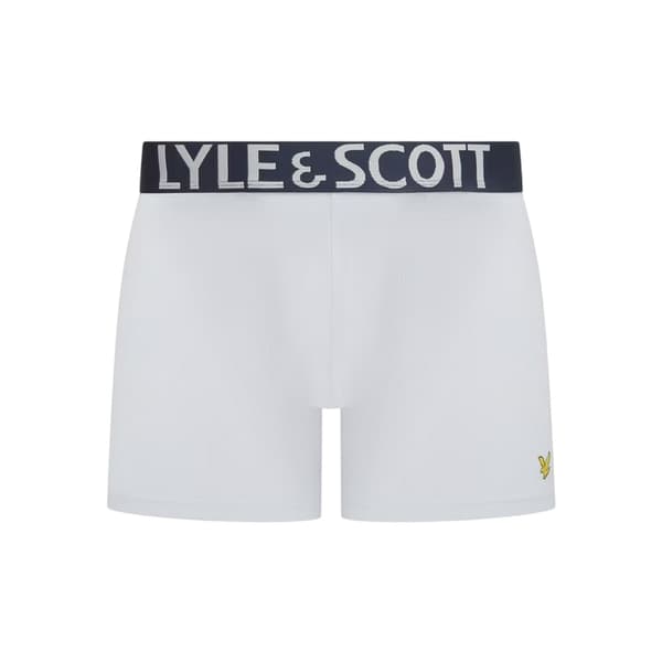 Lyle & Scott Presentförpackning för män i tweed (10-pack) M Blommig/Blå Floral/Blue M