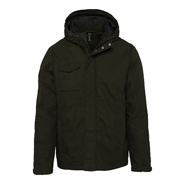 Kariban Unisex Parka Jacka med Huva S Mörk Khaki Dark Khaki S