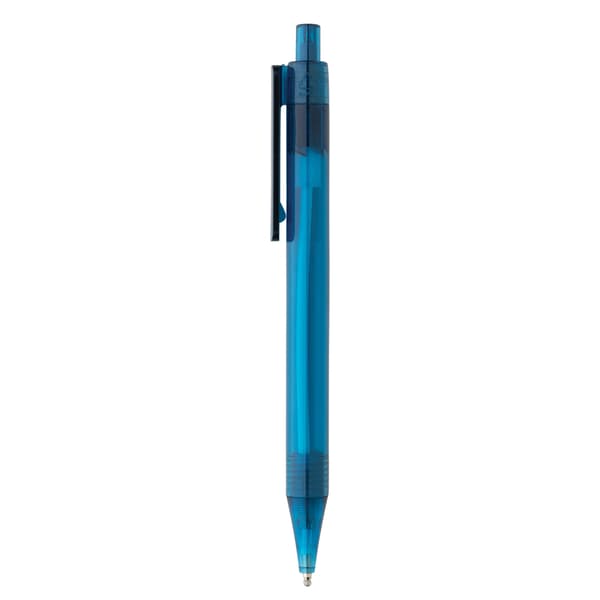 XD Collection X8 Transparent RPET Pen One Size Blå Blue One Size