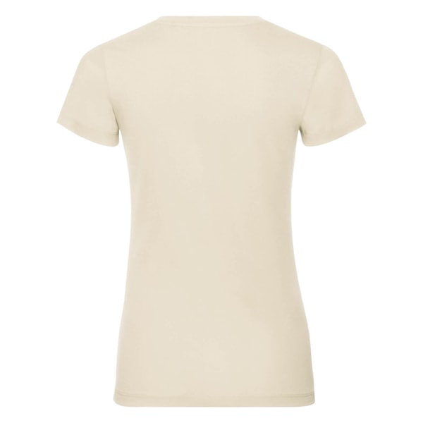 Russell Dam/Kvinnor Ekologisk Kortärmad T-shirt XXL Naturlig Natural XXL
