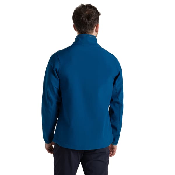 Craghoppers Expert Basecamp Soft Shell-jacka XL Poseidon för män Poseidon Blue XL