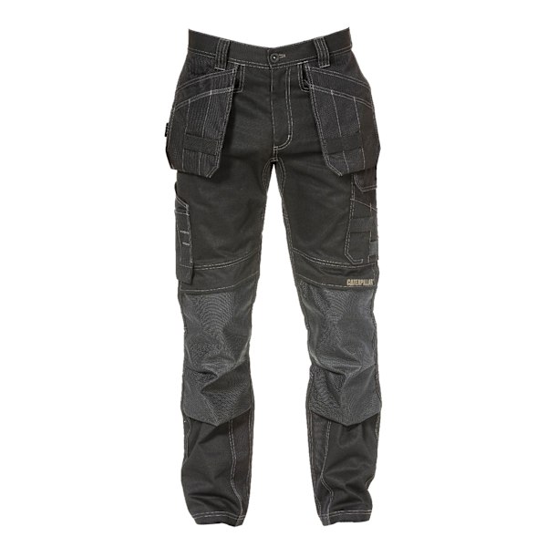 Caterpillar Mens Floor Layer Flex Byxa 30L Svart Black 30L