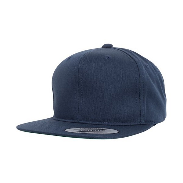 Flexfit Barn/Barn Pro-style Twill Snapback Cap En Storlek Na Navy One Size